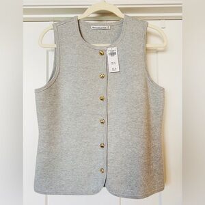 NWT A&F Mara LuxeLoft Sweater Vest - Medium